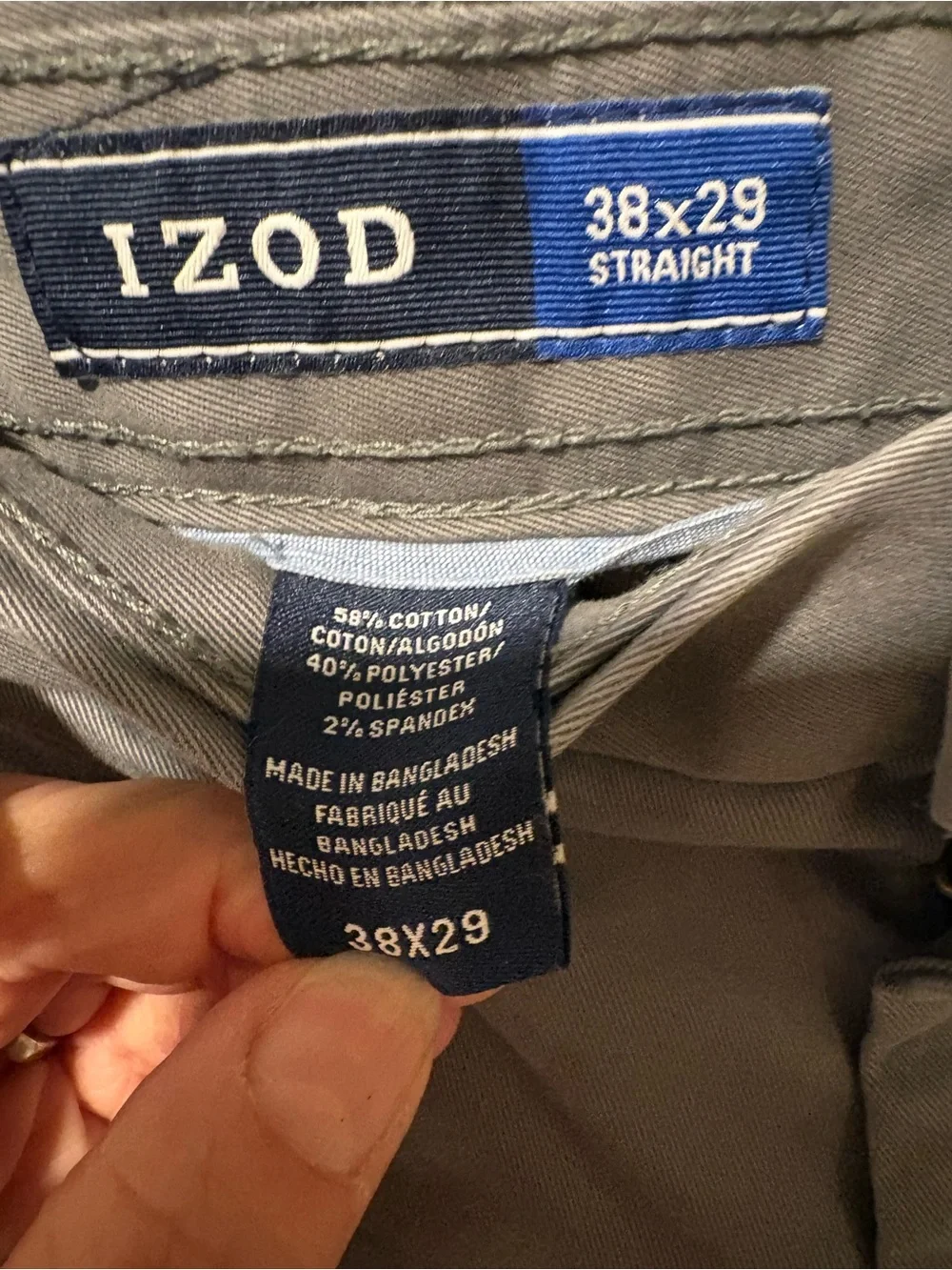 Izod classic straight